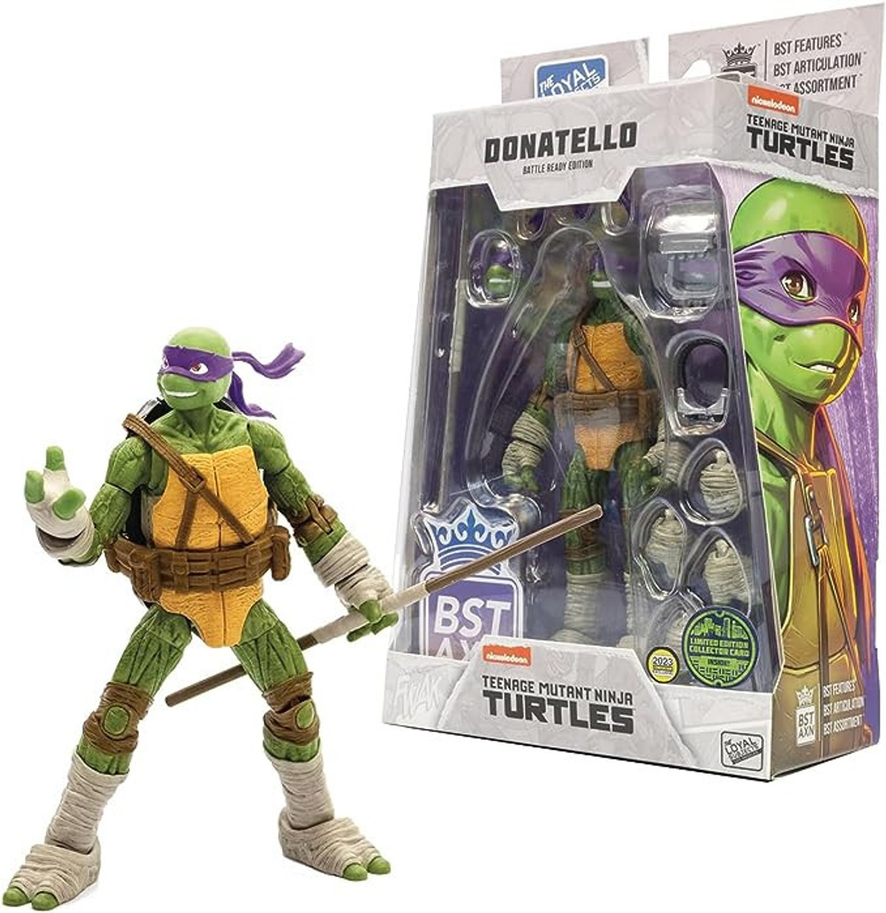 BST AXN 5 SDCC Exclusive 2023 TMNT Donatello Battle Ready