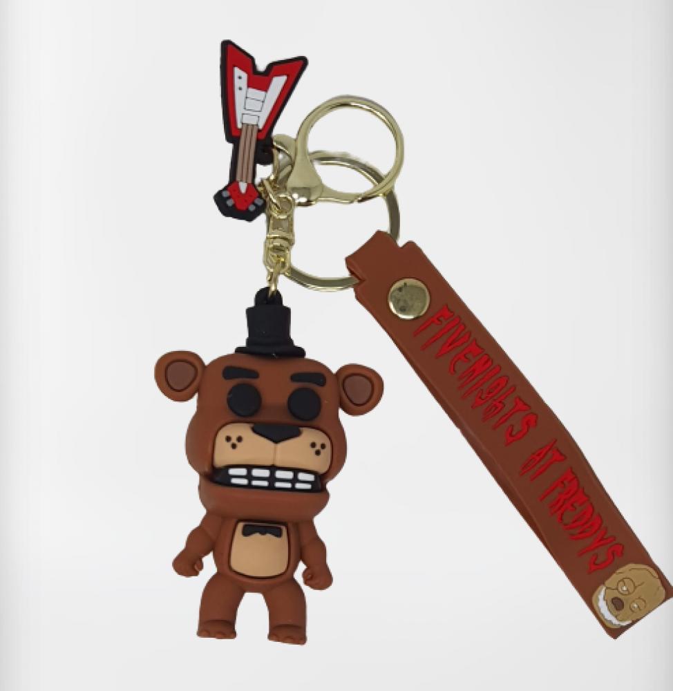 Llavero Goma Correa FNF Freddy