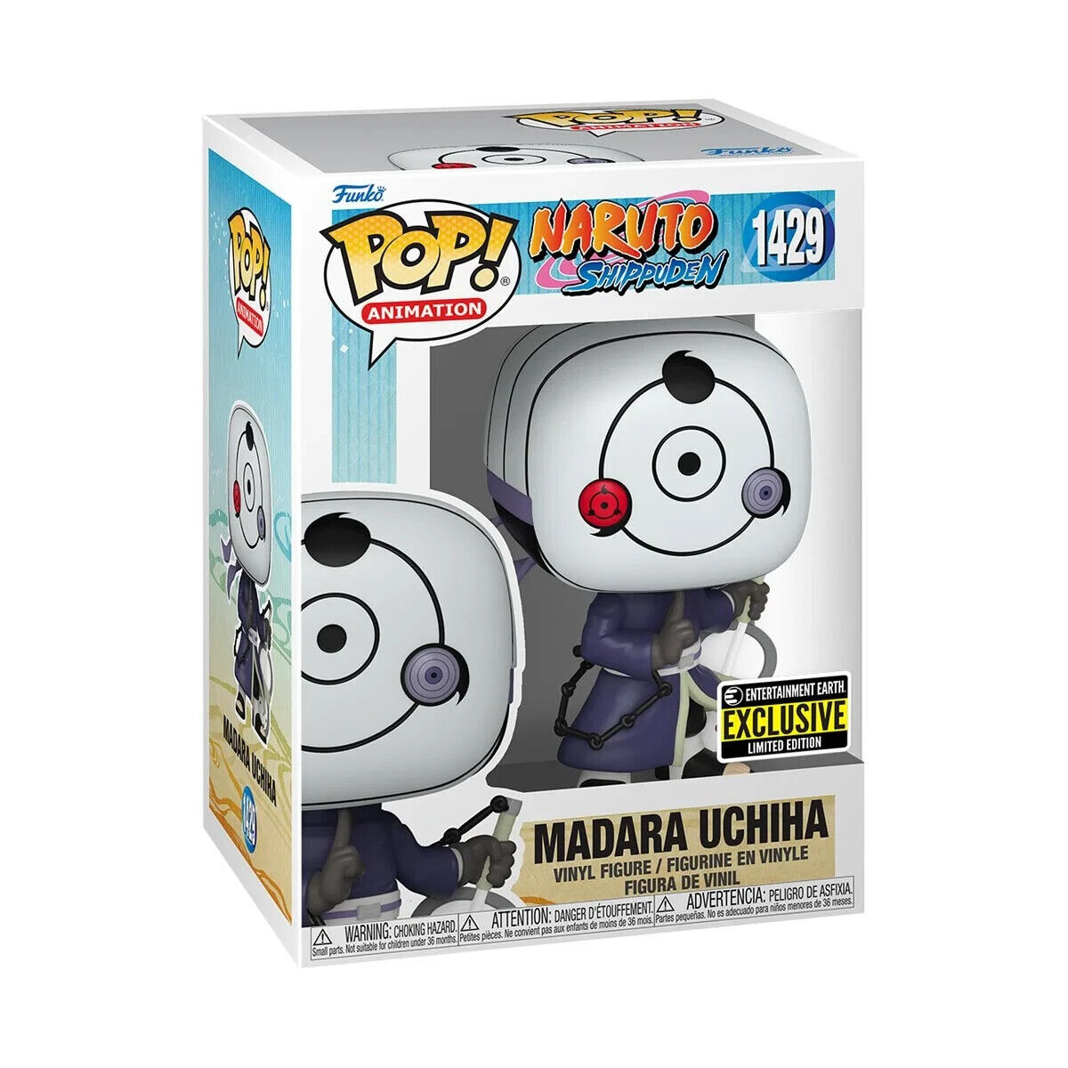 Funko Pop Naruto Shippuden Madara Uchiha War Mask Exclusive