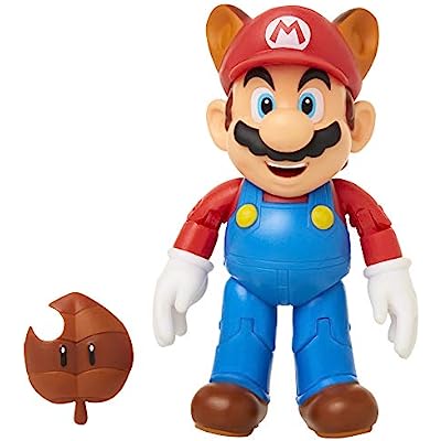Super Mario Raccoon Mario 10Cm