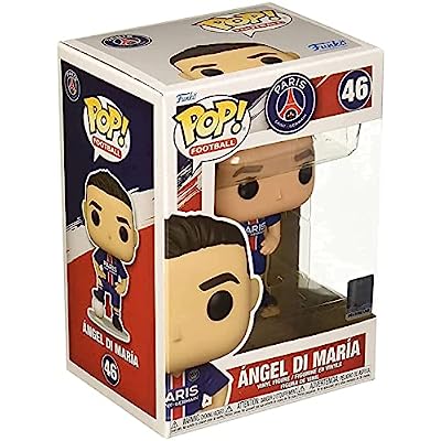 Funko Pop Paris Saint Germain Angel Di María Caja con Detalle
