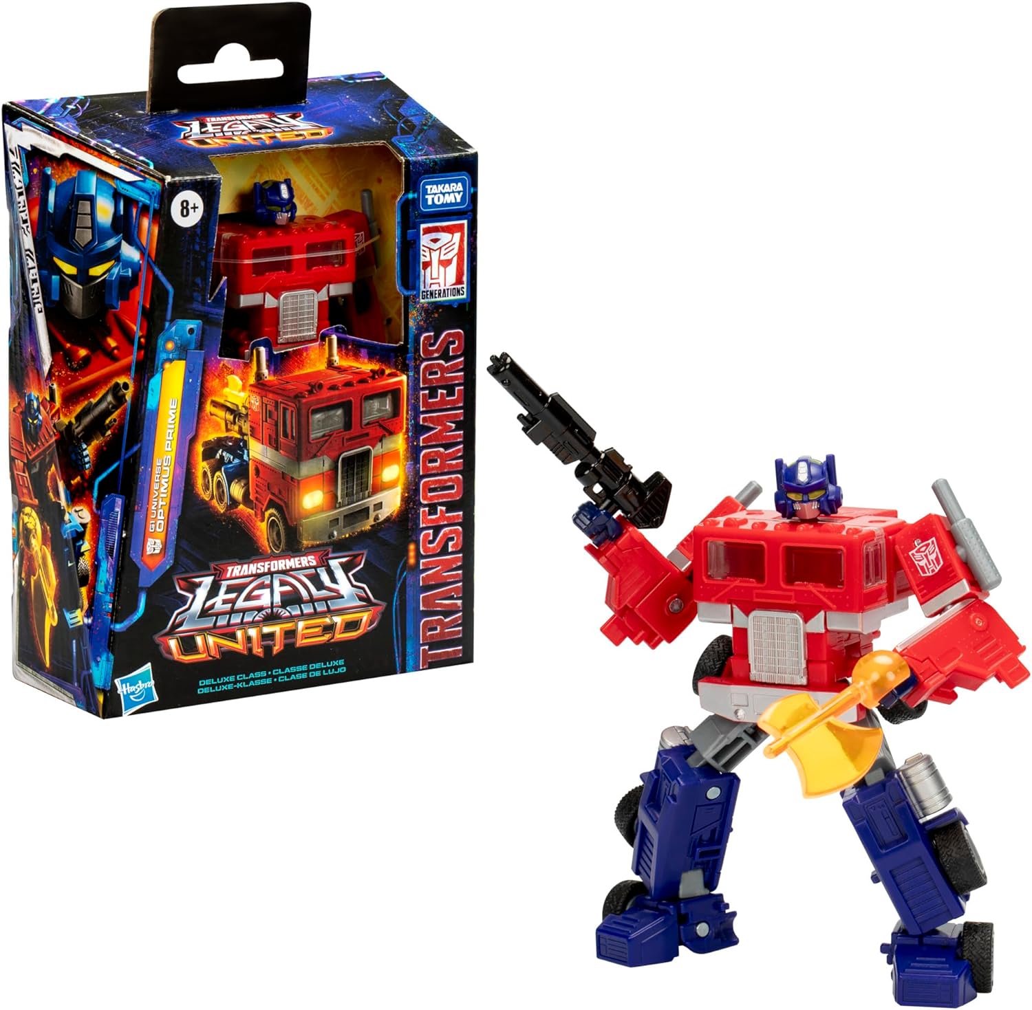 Transformers Legacy United Deluxe G1 Universe Optimus Prime
