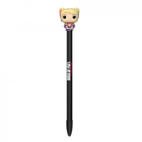 LAPICERA Pen Topper Harley Quinn Caution Tape Pop