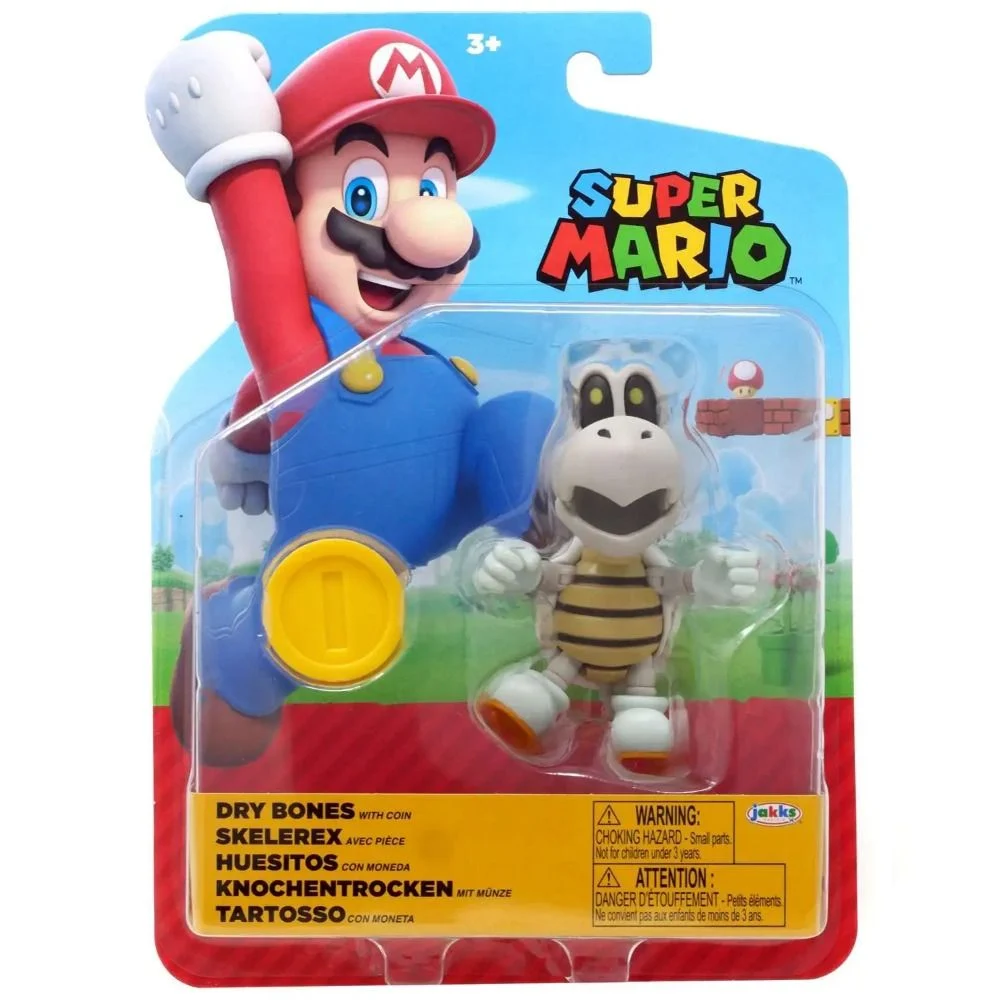 World Of Nintendo Super Mario Dry Bones with Coin