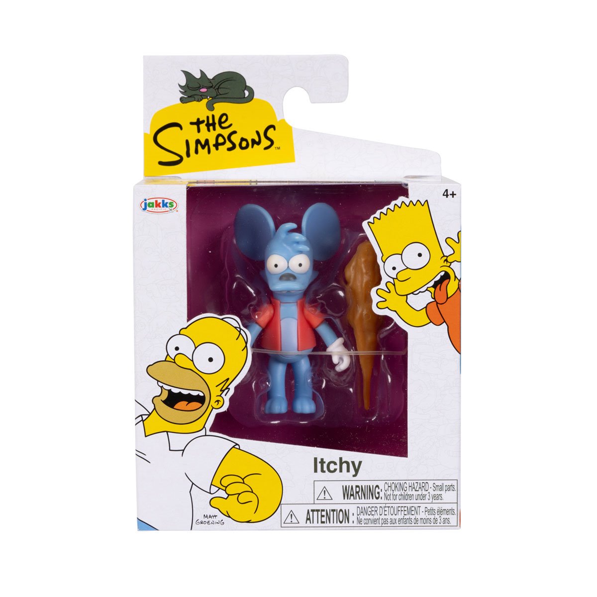 The Simpsons Itchy 6Cm Con Palo