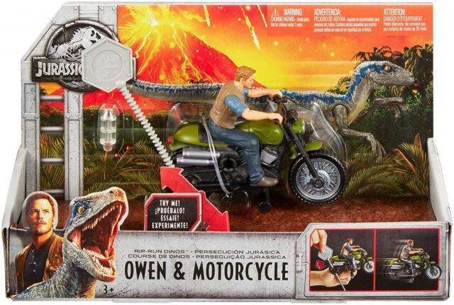Jurassic World Owen & Motorcycle