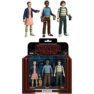  Funko Action Figure: Stranger Things 3PK-Pack 1 Collectible 