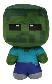 Peluche Minecraft Zombie