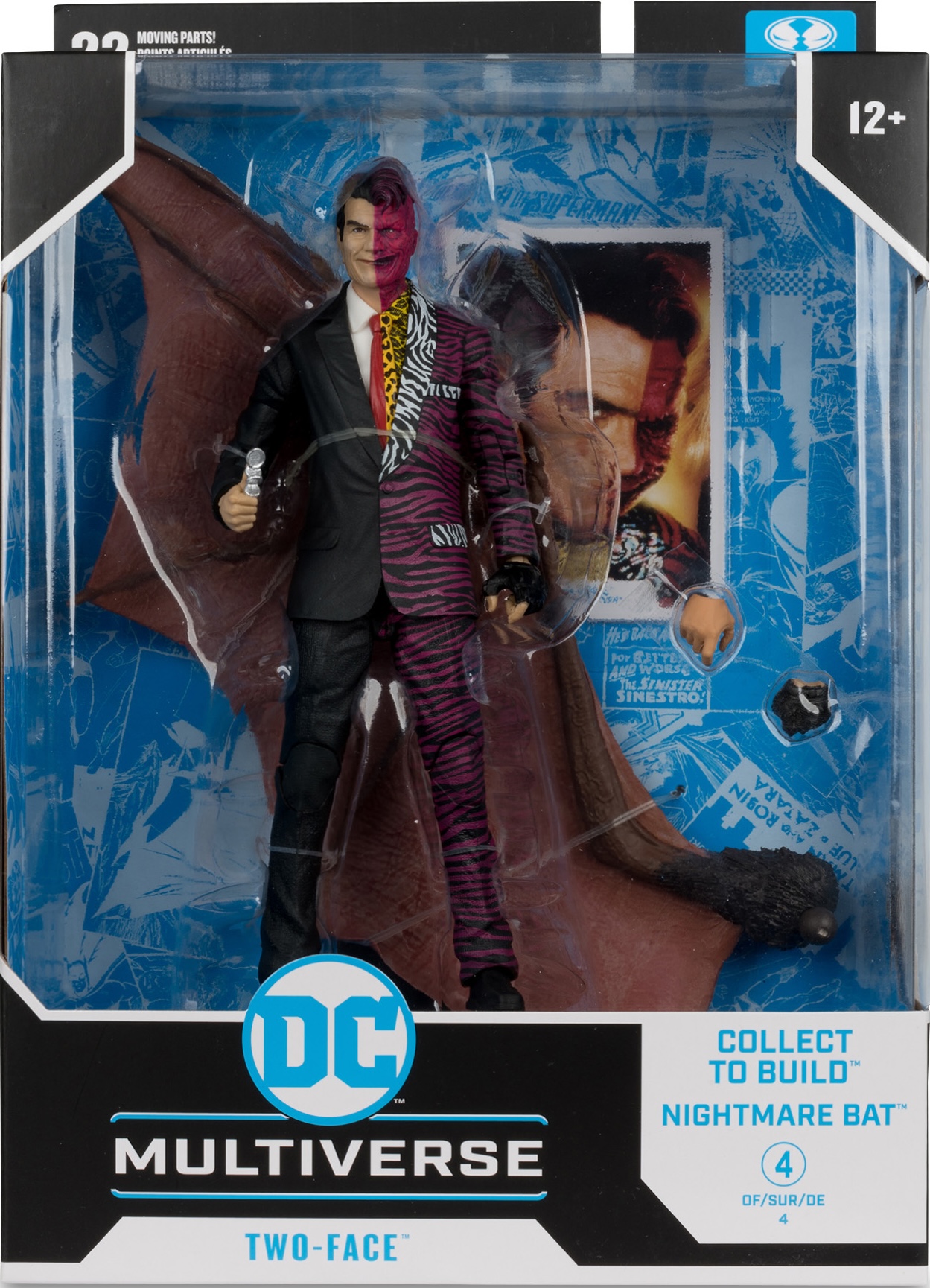 McFarlane DC Multiverse Two-Face Batman Forever Nightmare Bat