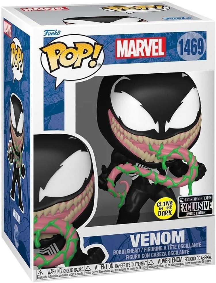Funko Pop Venom with Ooze Glow-in-The-Dark Exclusive