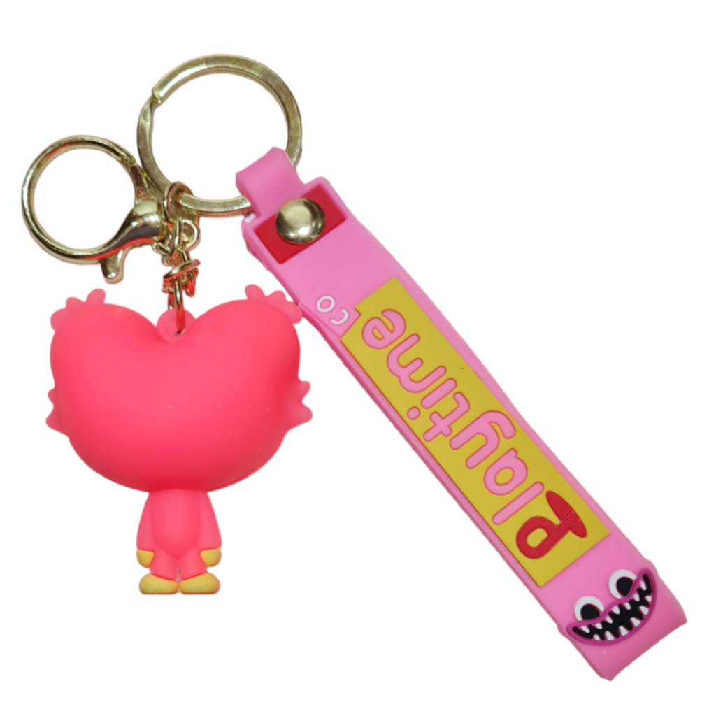 Llavero Goma Con correa POPPY ROSA