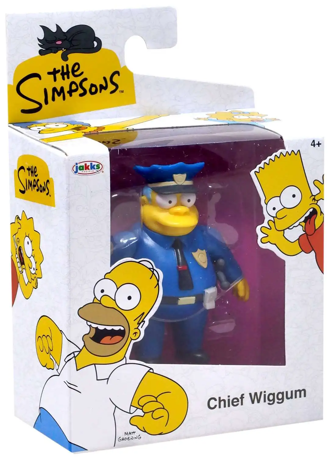 Los Simpsons Chief Wiggum 7cm Jakks Pacific Oficial