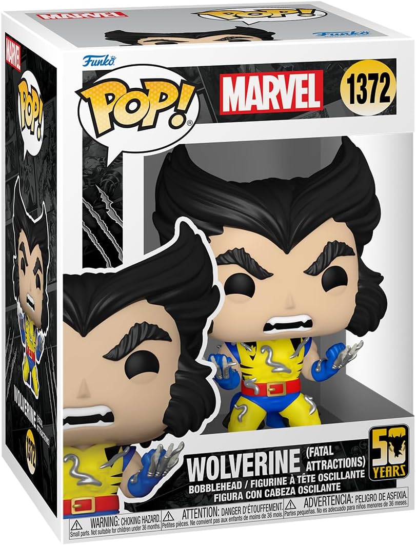 Funko Pop Wolverine 50th Wolverine (Fatal Attractions)