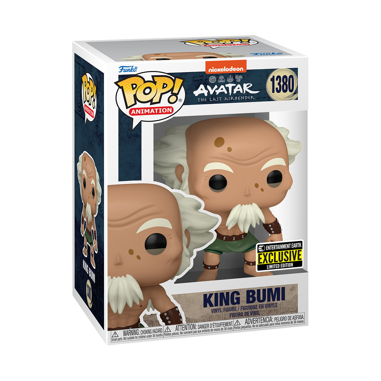 Funko Pop Avatar The Last Airbender King Bumi Exclusive