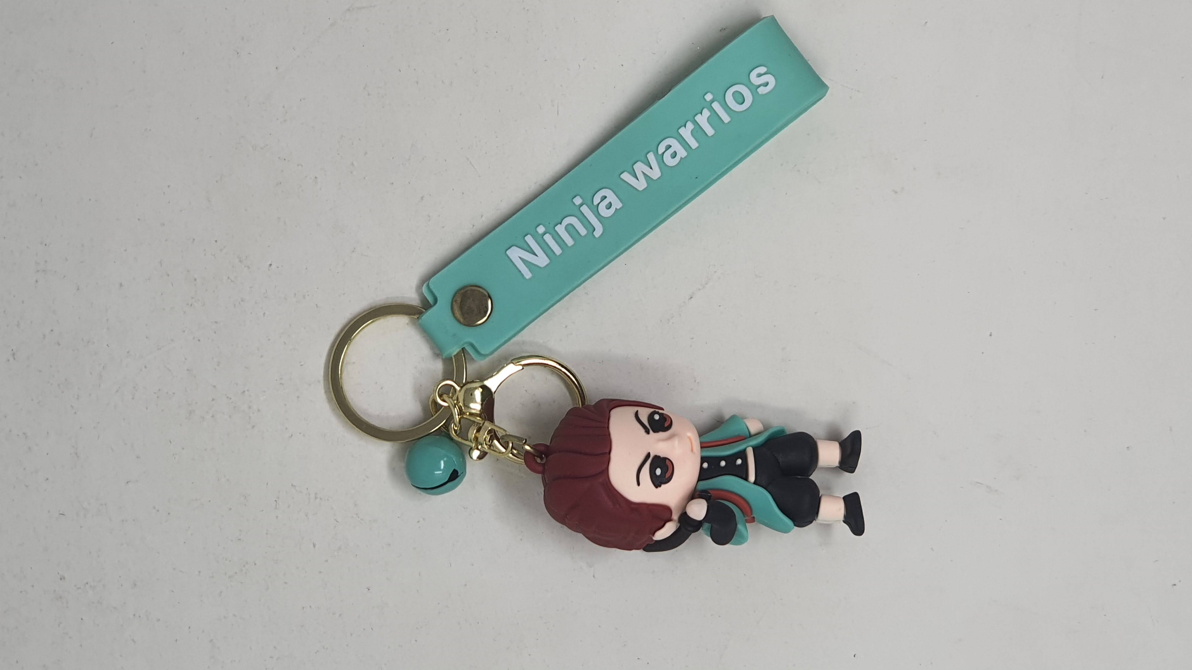 Llavero Goma Demon Slayer Tanjiro Kamado Ninja Warriors