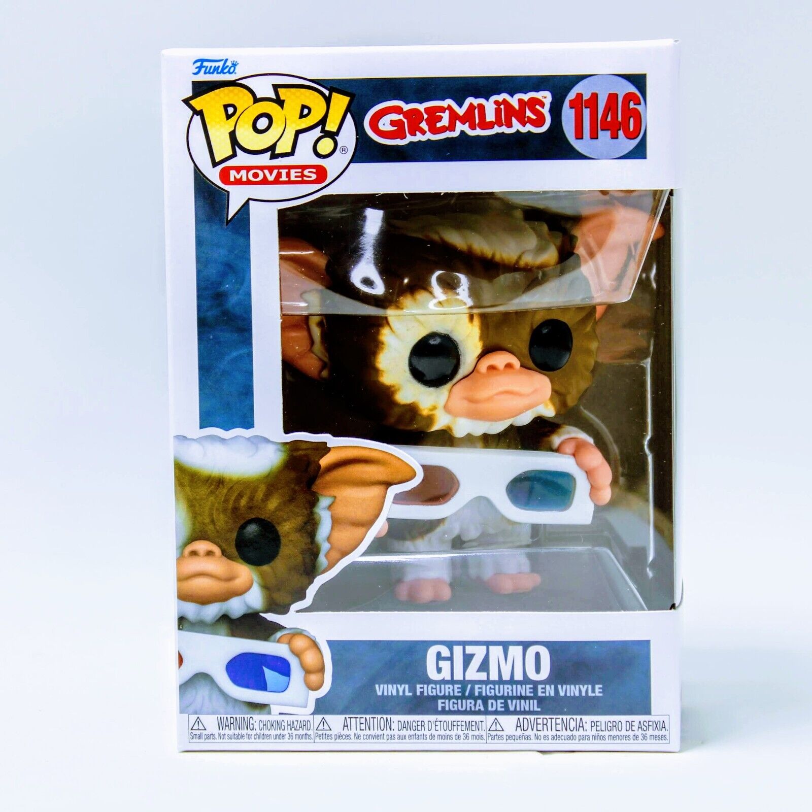 Funko Pop Gremlins Gizmo with 3D Glasses