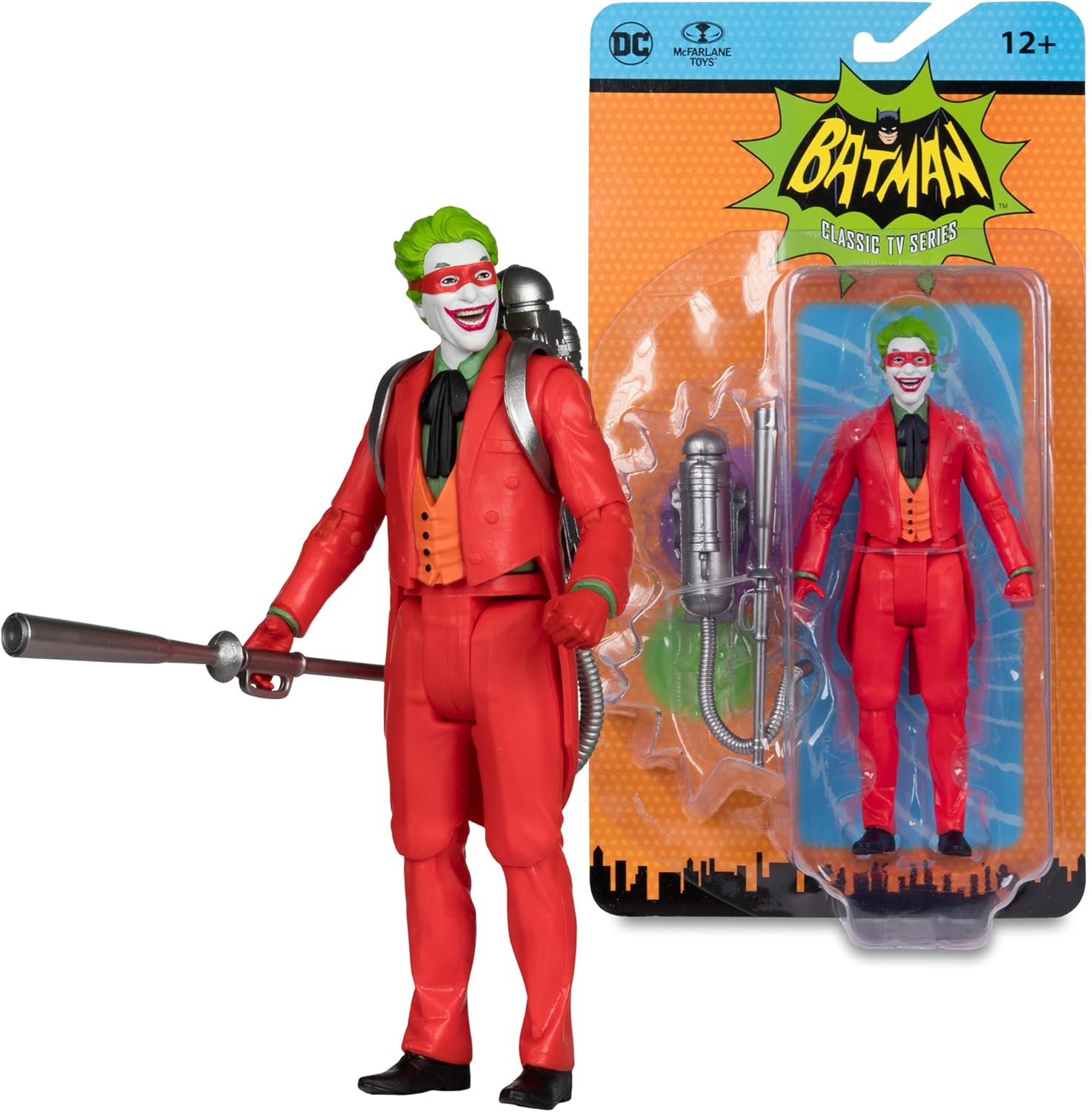 McFarlane DC Retro Joker with Mask Batman 66