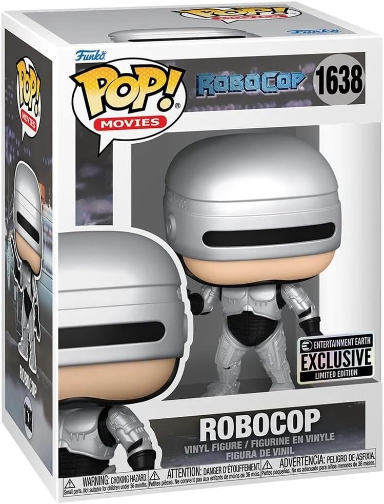 Funko Pop RoboCop Metallic Funko Pop EE Exclusive