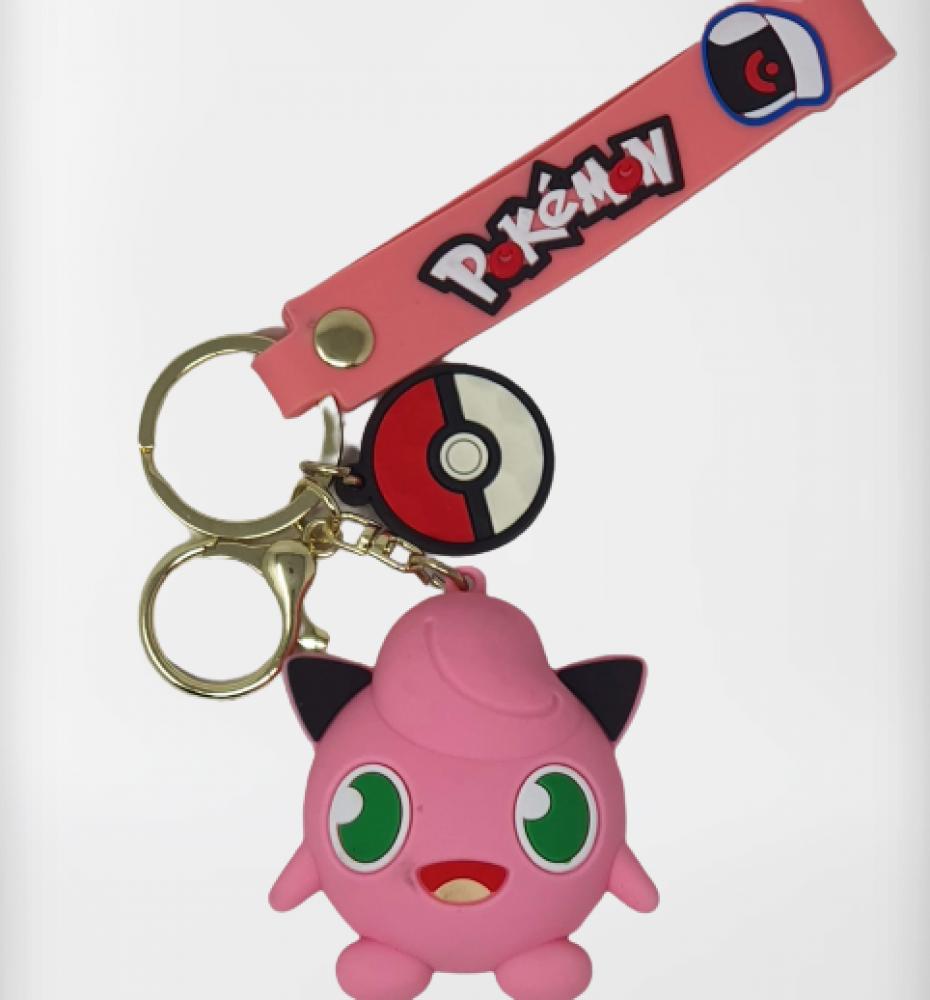 Lavero Goma Correa Jigglypuff Rosa