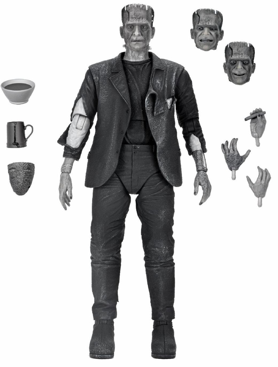NECA Universal Monsters Ultimate Bride of Frankenstein (B&W)