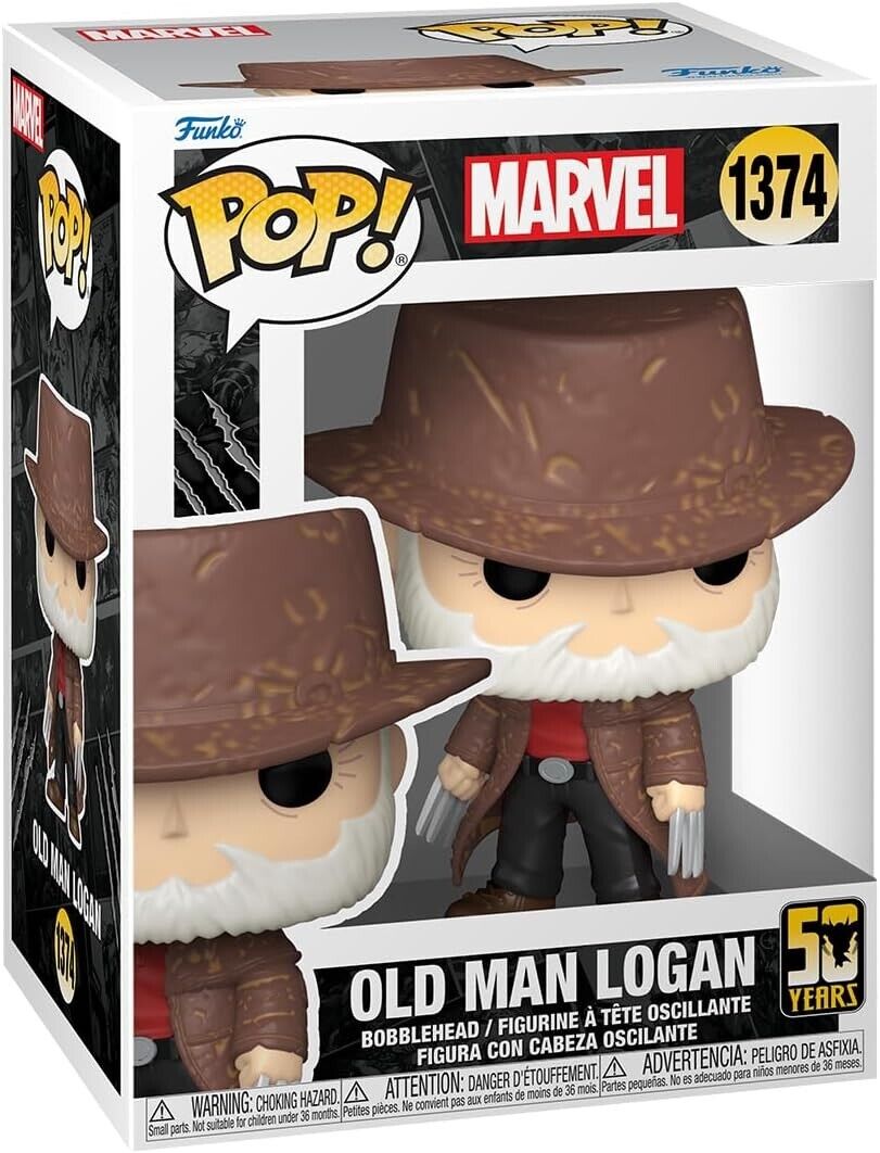 Funko Pop Wolverine 50th Anniversary Old Man Logan
