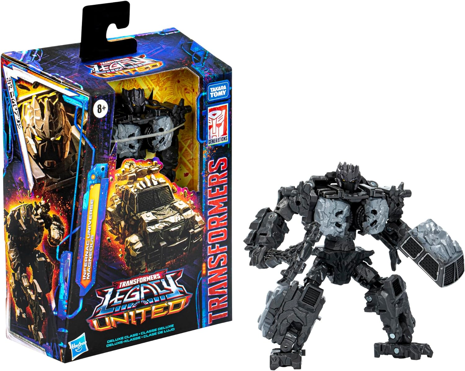 Transformers Legacy United Deluxe Class Infernac Magneous