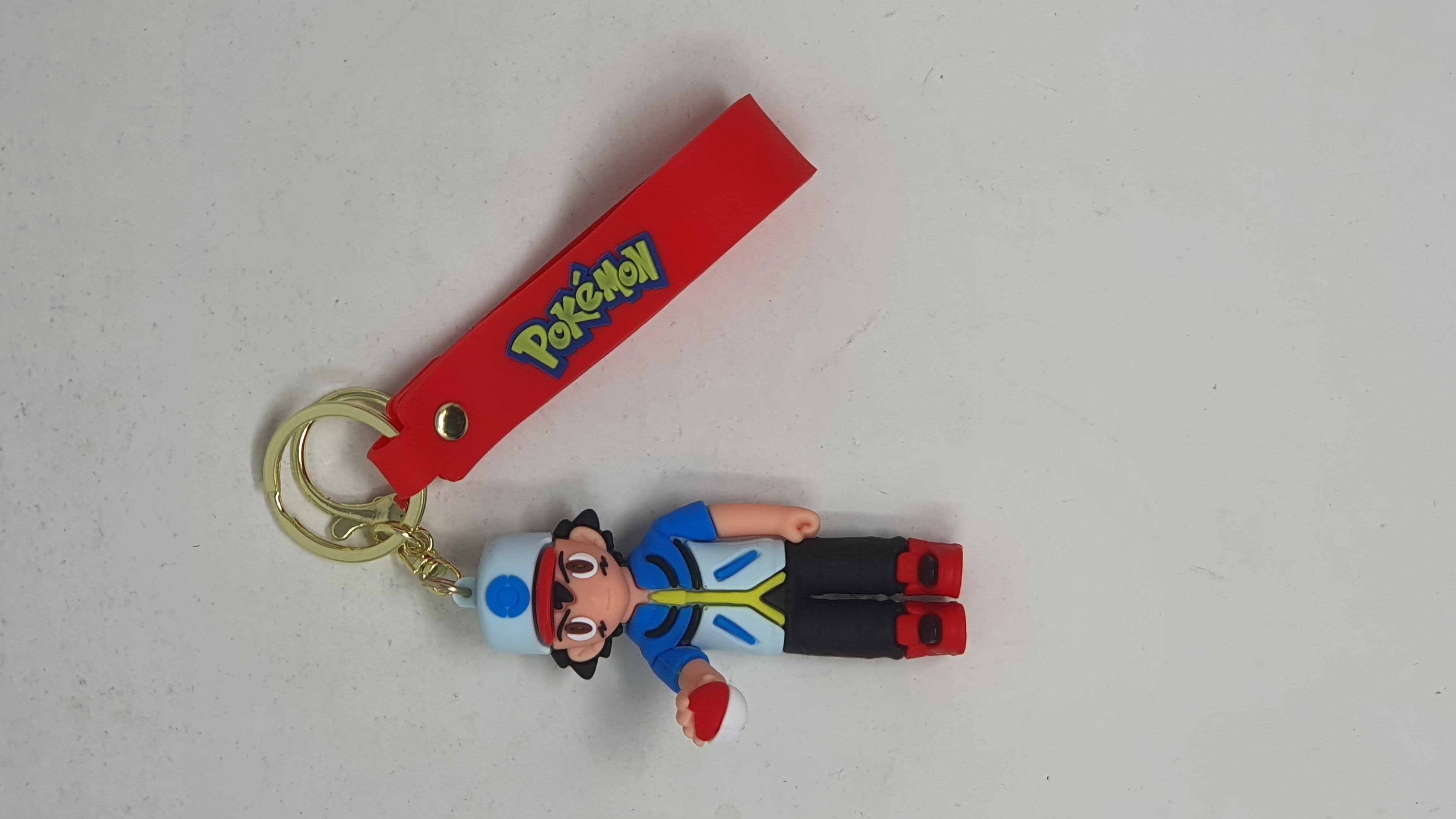 Llavero Goma Pokemon Ash