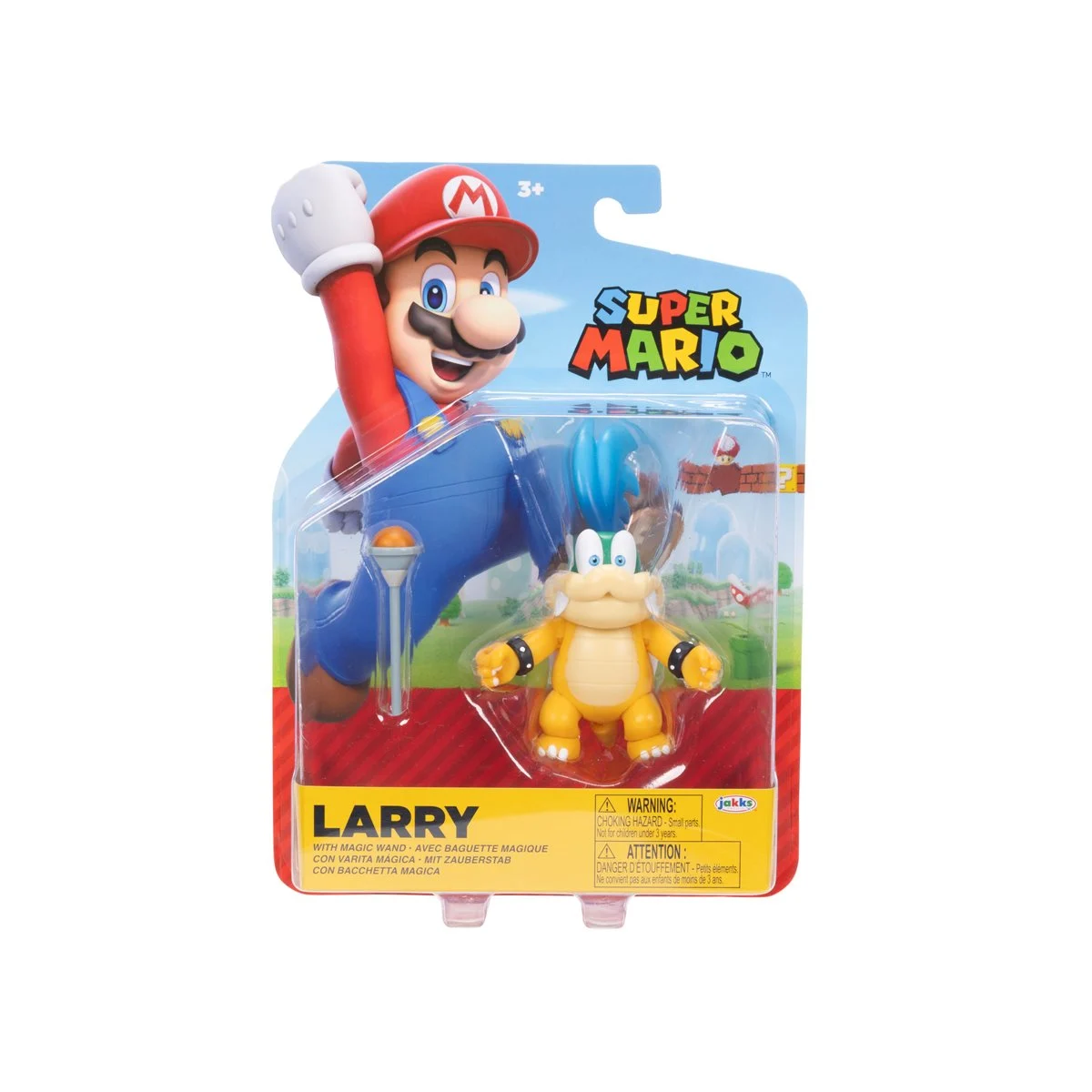 World of Nintendo Super Mario Larry Koopa with Wand