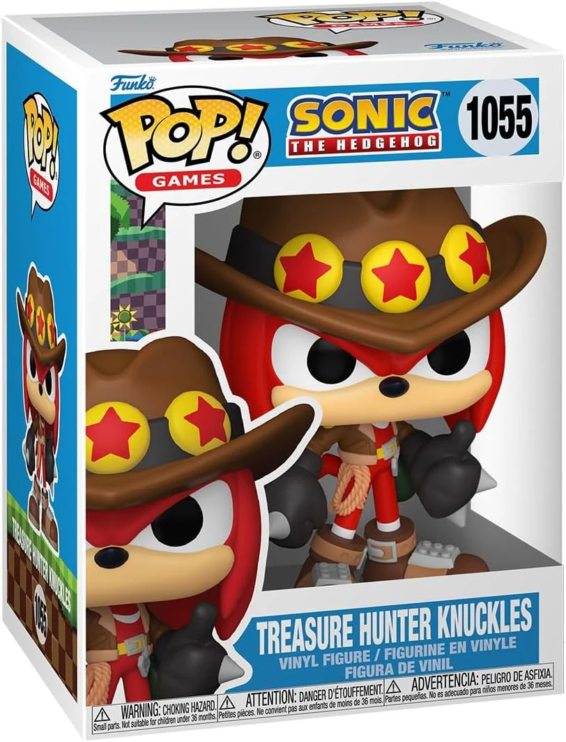 Funko Pop Sonic Treasure Hunter Knuckles The Echidna