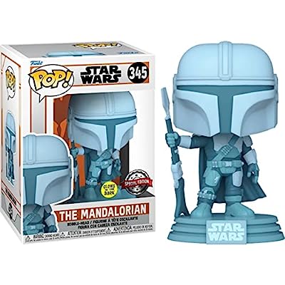 Funko Pop Mandalorian Glow in The Dark Exclusive