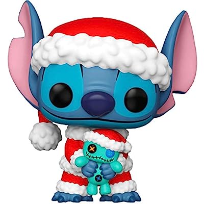 Funko Pop Lilo & Stitch Santa Stitch with Scrump Exclusive