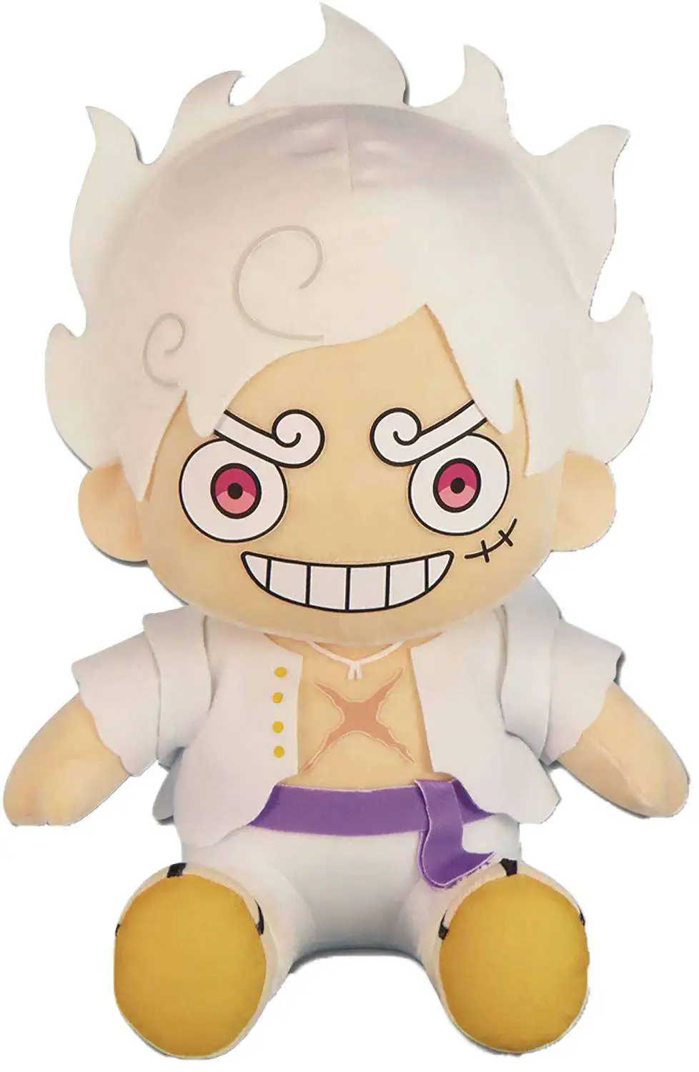 Peluche Great Eastern One Piece Monkey D. Luffy Gear 5 28Cm