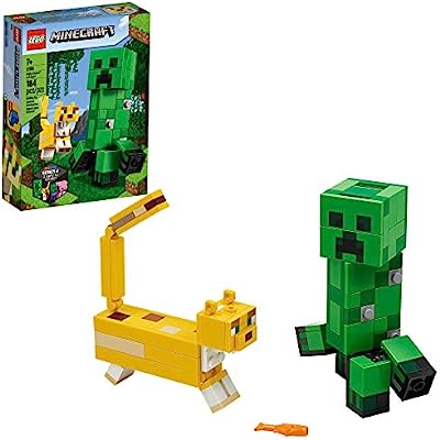 LEGO Minecraft 21156 BigFig Creeper and Ocelot 184 Pieces