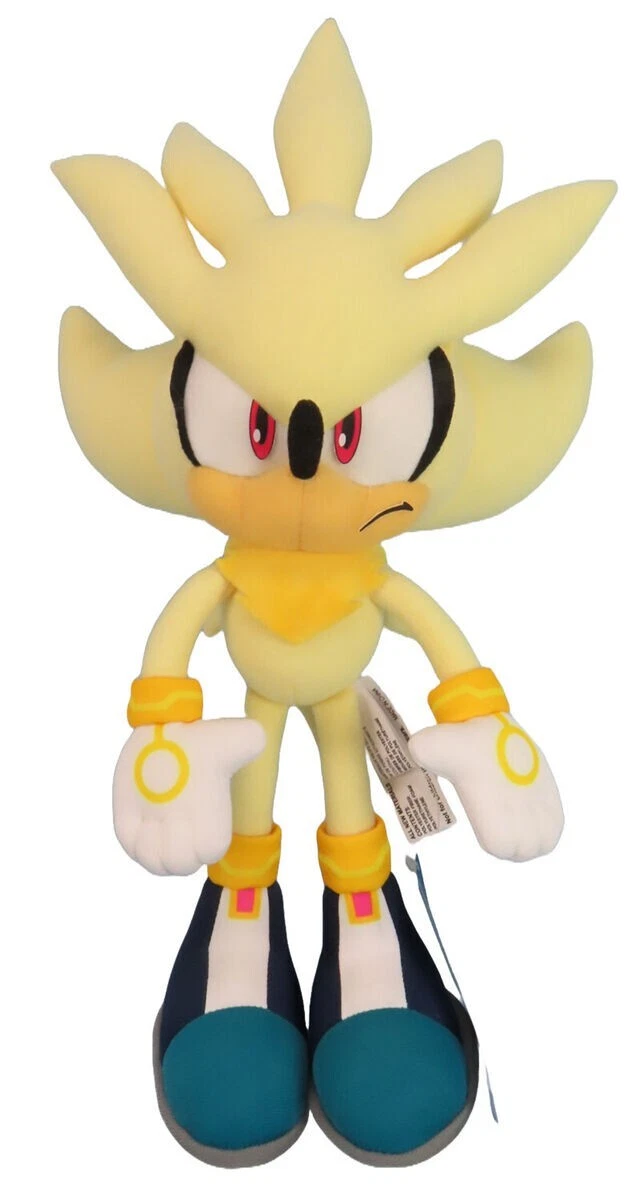 Peluche Great Eastern Sonic The Hedgehog Super Silver 26Cm