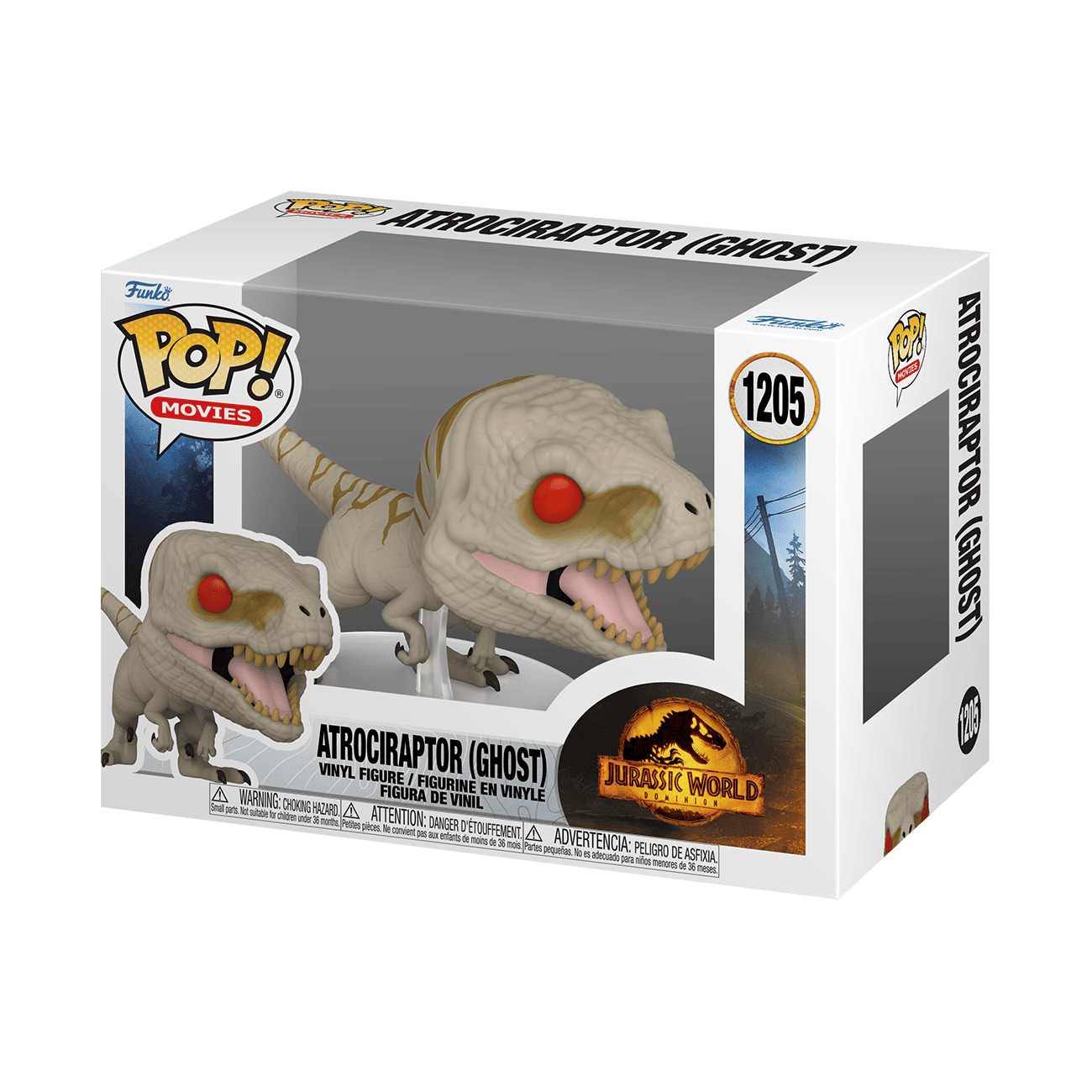 Funko Pop Jurassic World Dominion Atrociraptor (Ghost)