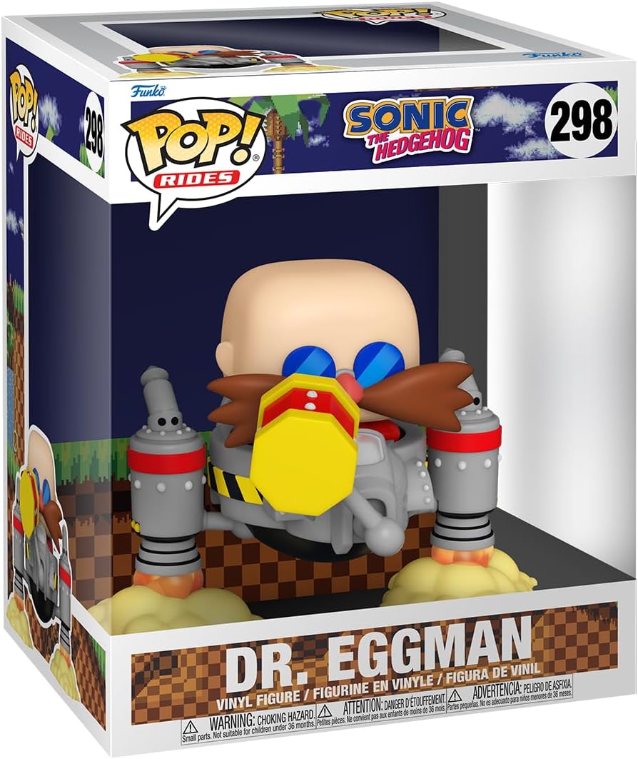 Funko Pop Rides Deluxe Sonic The Hedgehog Dr. Eggman