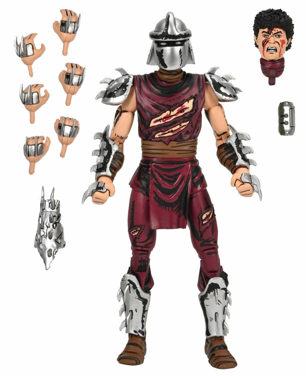 NECA TMNT Mirage Comics Battle Damaged Shredder