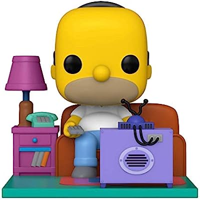 Funko Pop Deluxe The Simpsons Couch Homer Watching TV