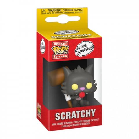 Llavero Funko Pop Simpsons Scratchy