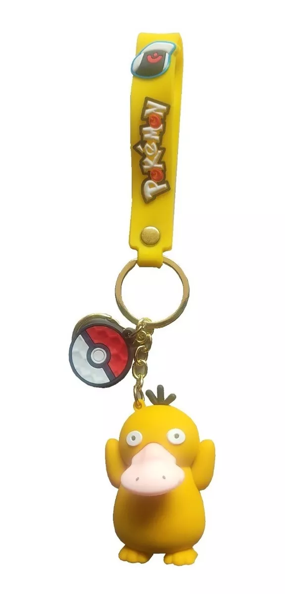 Llavero Goma Correa Pokemon Psyduck