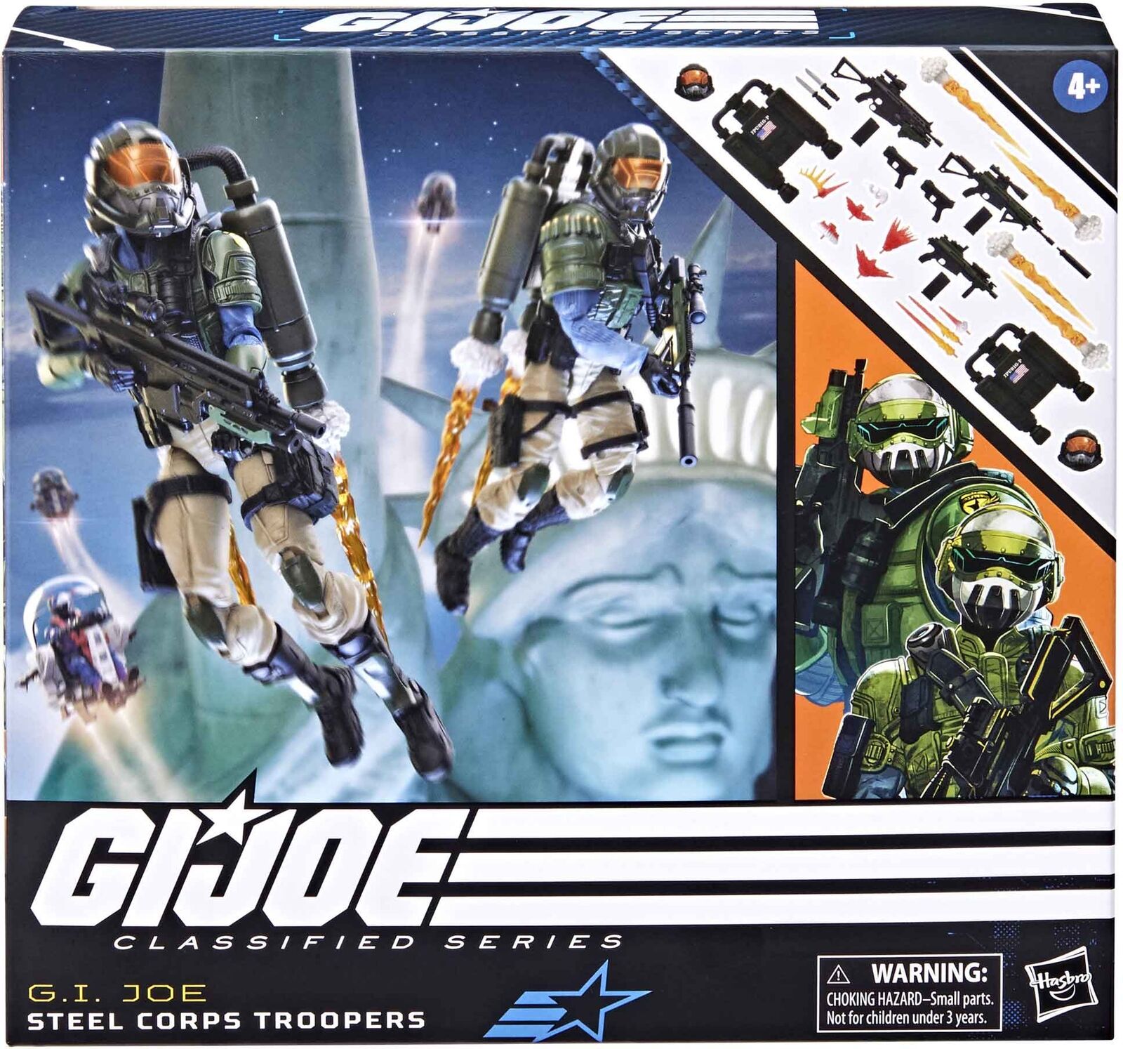 Figura De Accion G.I. Joe Classified  Steel Corps Troopers 2-Pack