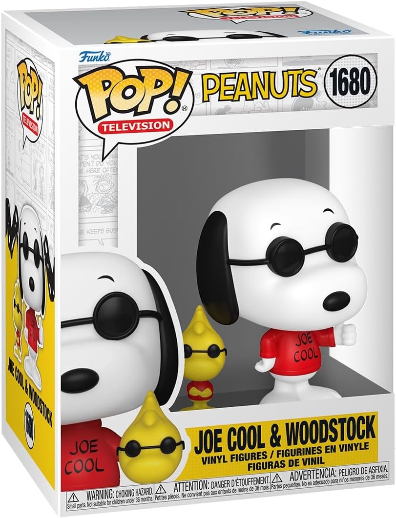 Funko Pop Peanuts Snoopy Joe Cool with Woodstock