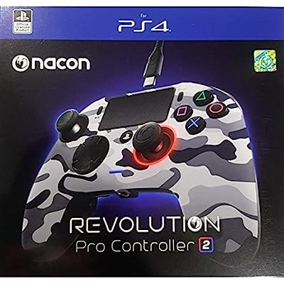 NACON Revolution PRO Controller Gamepad Camo Grey Edition PS4 