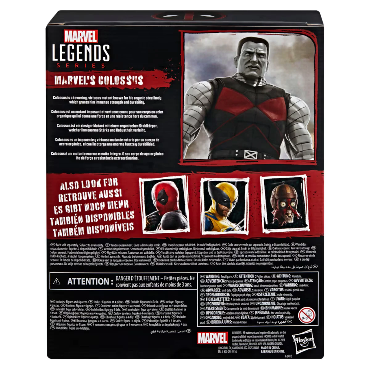 Marvel Legends Colossus Deadpool Legacy - foto 4