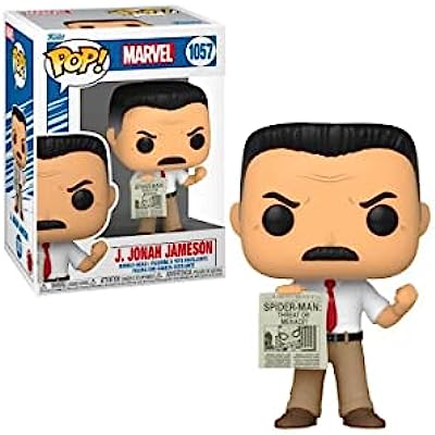 Funko Pop Spider Man Jonah Jameson Entertainment Earth Exclusive
