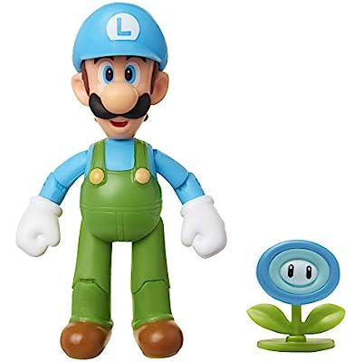 Super Mario Ice Luigi 10Cm