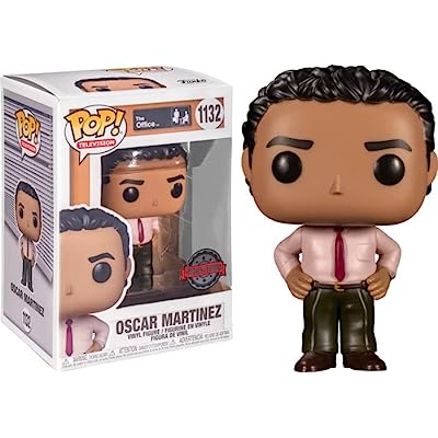 Funko Pop The Office Oscar Martinez Exclusive Caja Con Detalle