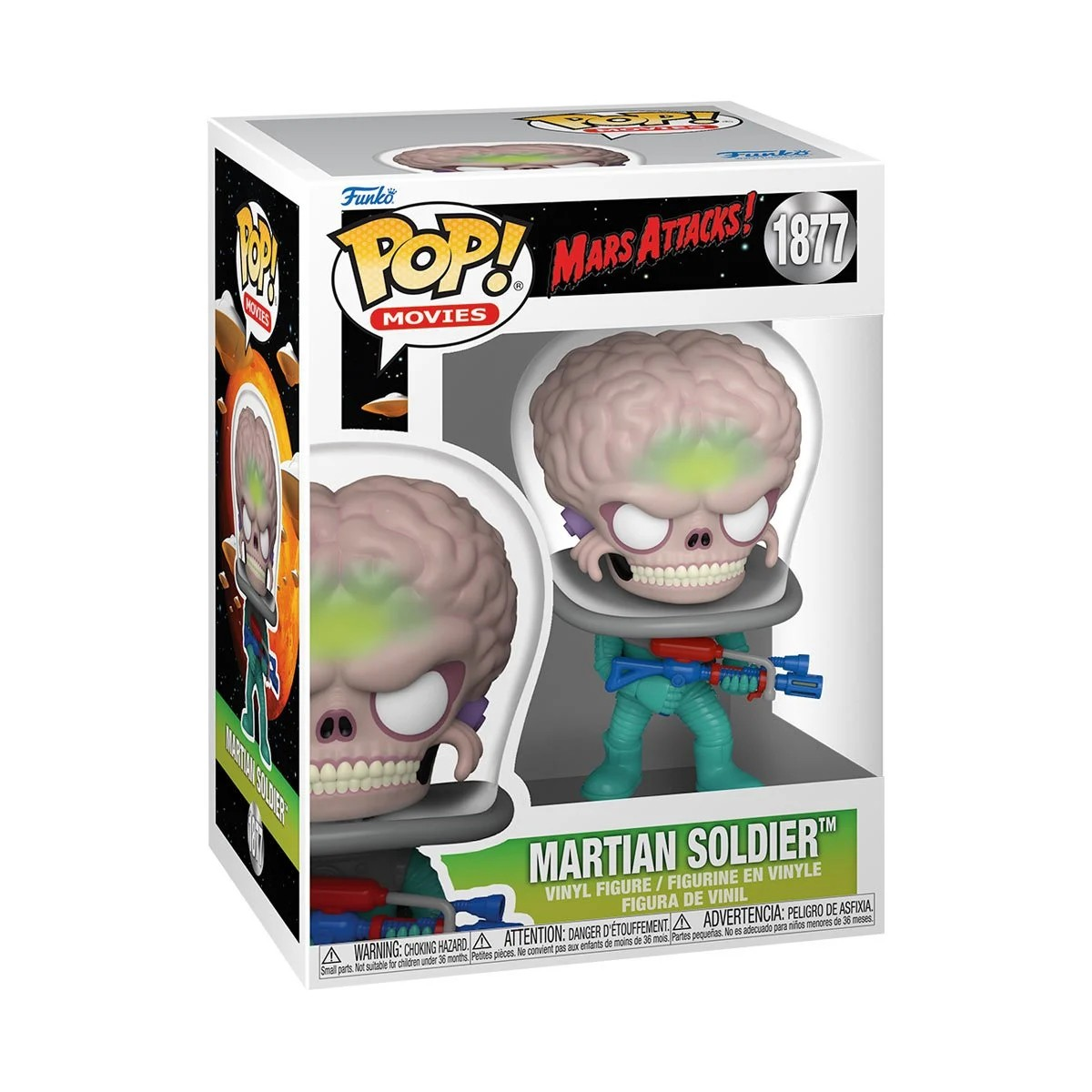Funko Pop Mars Attacks Alien Soldier