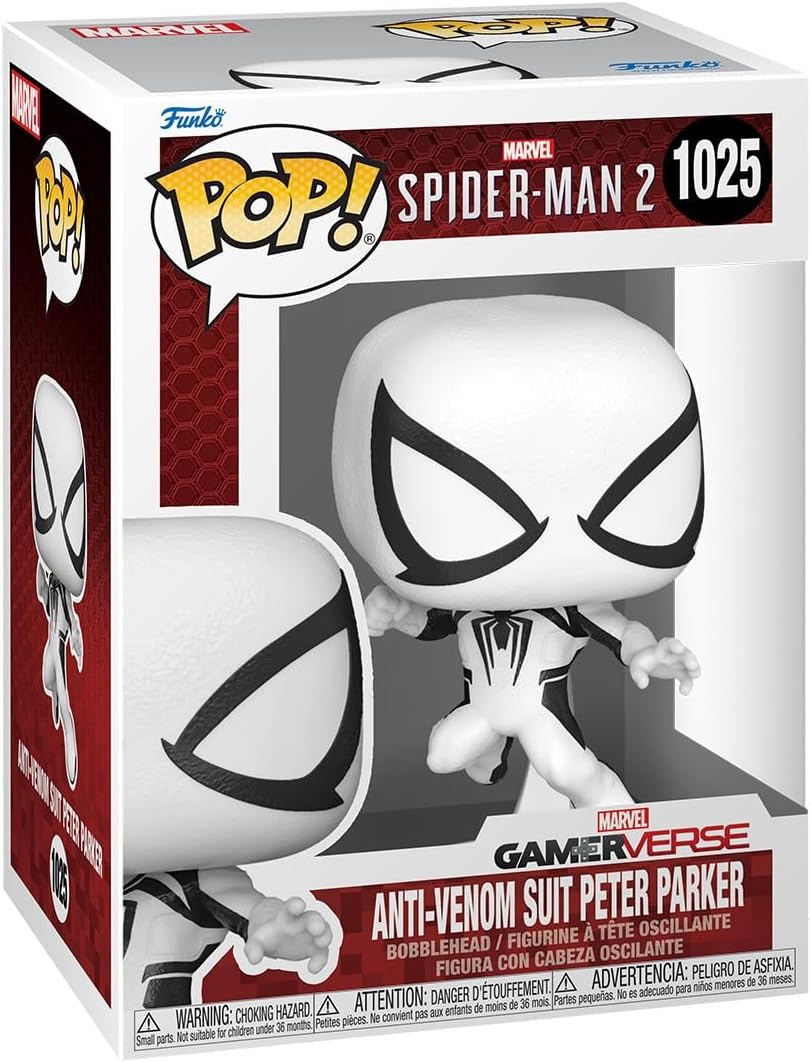 Funko Pop Spider-Man 2 Anti-Venom Suit Peter Parker
