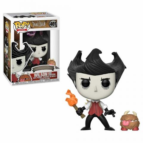 Funko Pop & Buddy Dont Starve Wilson with Chester